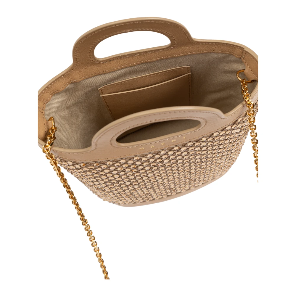 Marni Tropicalia Nano handtas Beige Dames