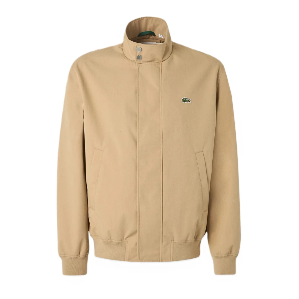 Lacoste Men's Beige Zip-Throughs, 3XL, Zip-Through Sweatshirt