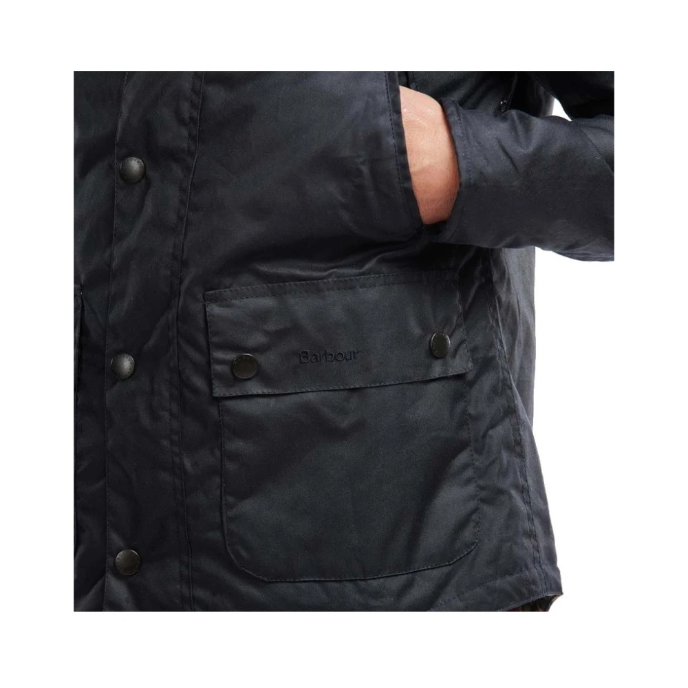 Barbour Reelin Jacket Blue Heren