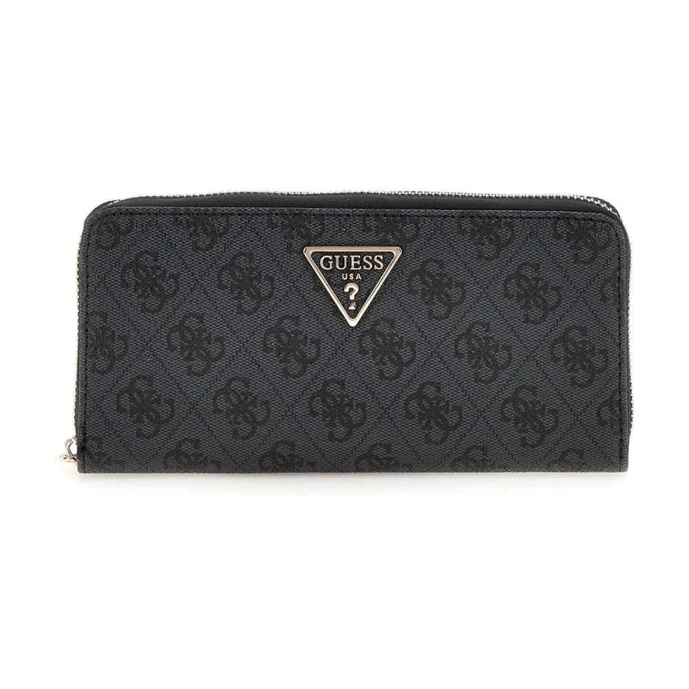 Guess Laurel Slg Phone Cro Portemonnee Black Dames