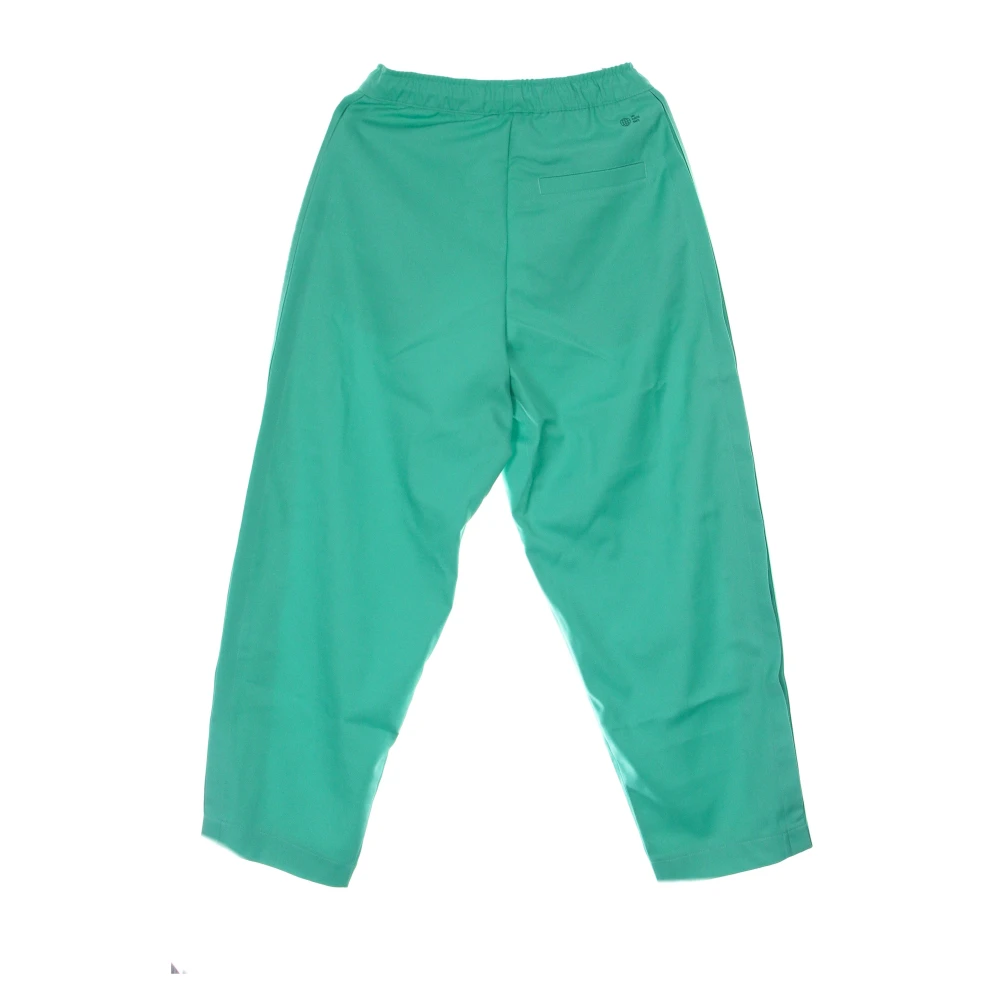 Adidas Groene Relaxte Wijde Pijp Broek Green Dames