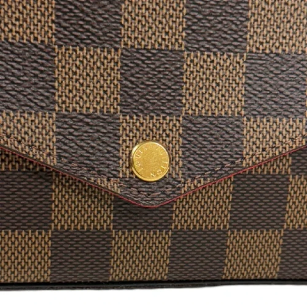 Louis Vuitton Vintage Pre-owned Canvas crossbody-bags Brown Dames