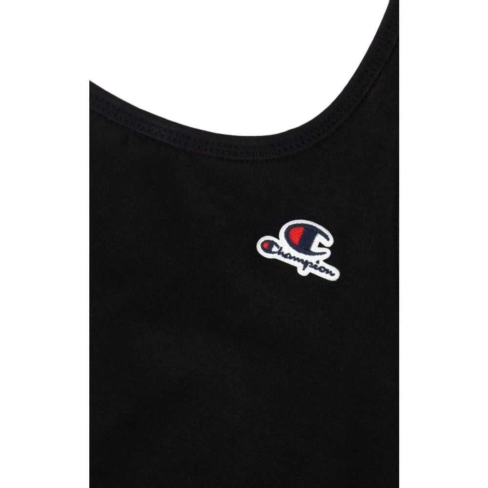 Champion Sleeveless Tops Black Dames