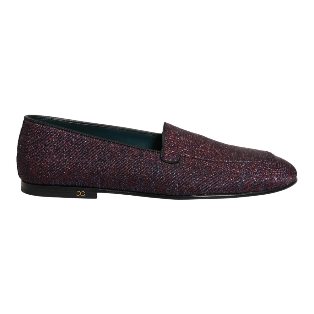 Dolce & Gabbana Men's Brown Loafers, 10 Uk, Young Pope Loafer