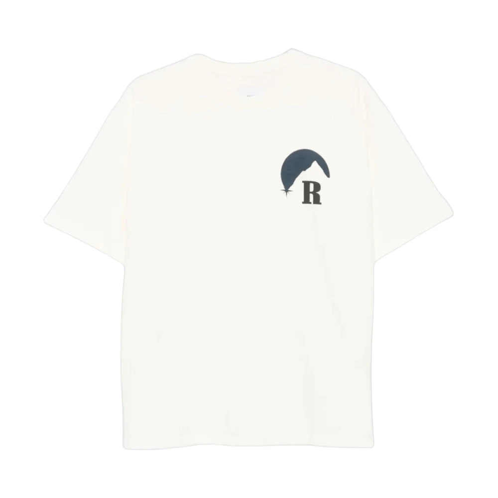 Rhude Men's White T-Shirts, Xl, Moonlight Pack Tee