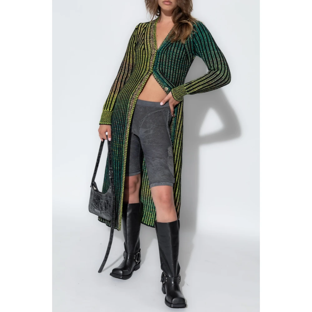 Diesel Lange Cardigan M-Oris Multicolor Dames