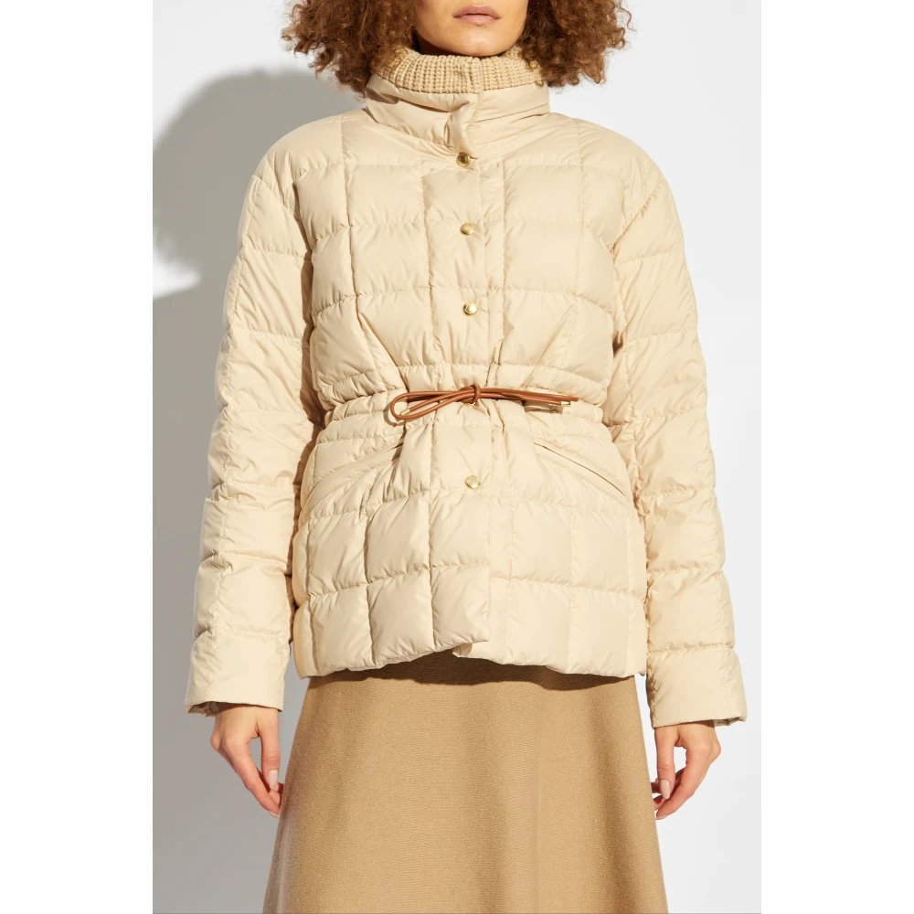 Moncler Jas Antigone Beige Dames