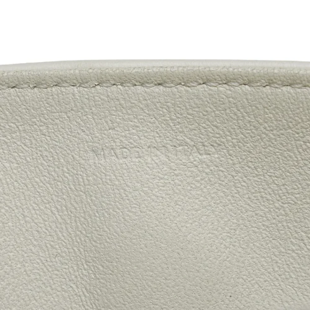 Celine Vintage Pre-owned Leather crossbody-bags White Dames