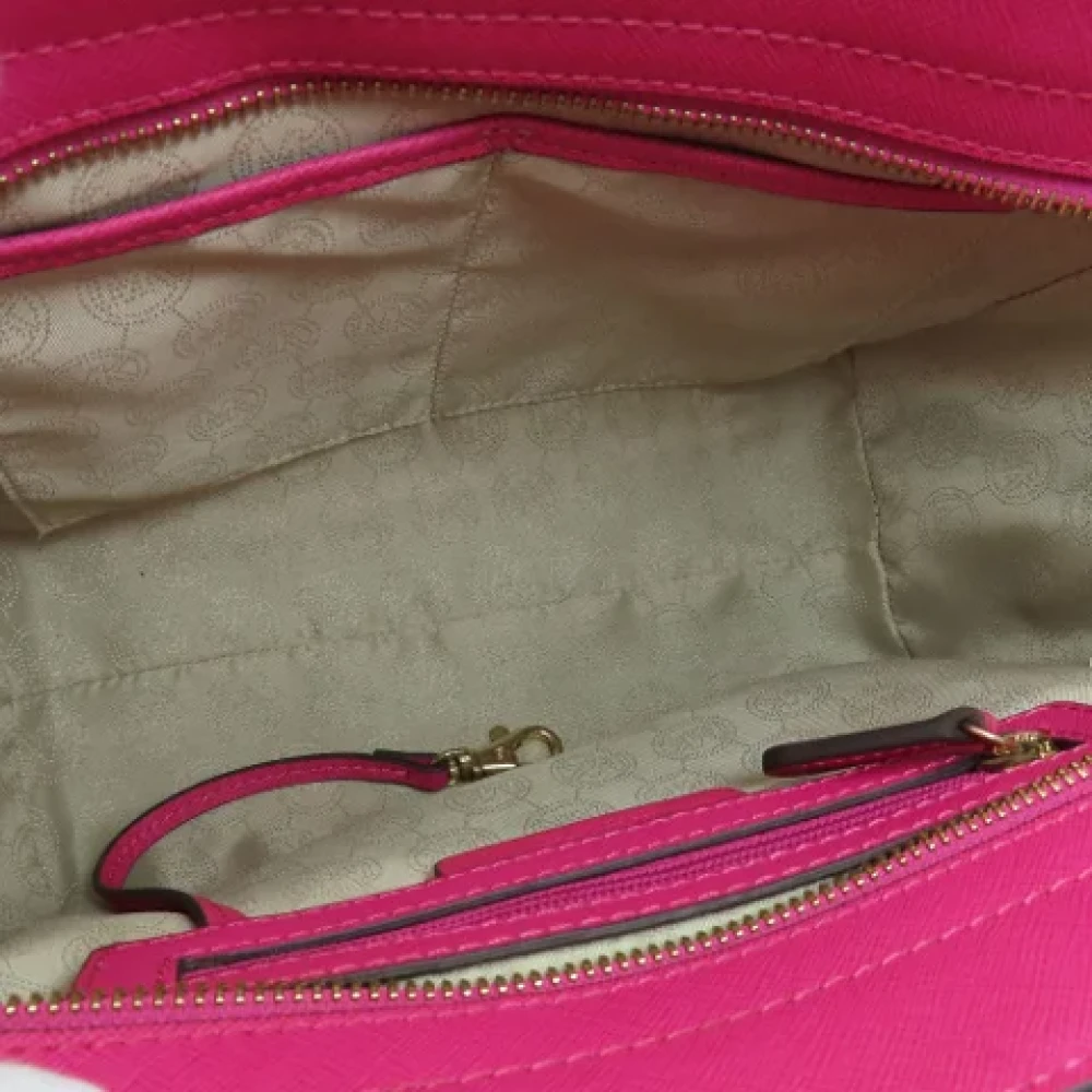 Michael Kors Pre-owned Fabric handbags Pink Dames