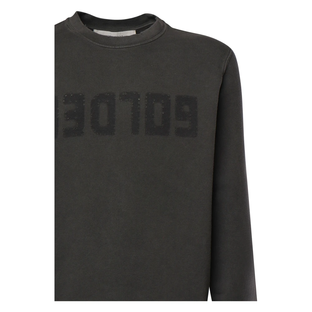 Golden Goose Grijze Crewneck Sweater Archibald Gray Heren