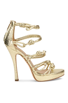 Sandal med flätade band