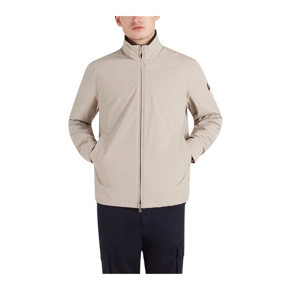PAUL & SHARK Jas van technische stof met meerdere zakken Beige Heren