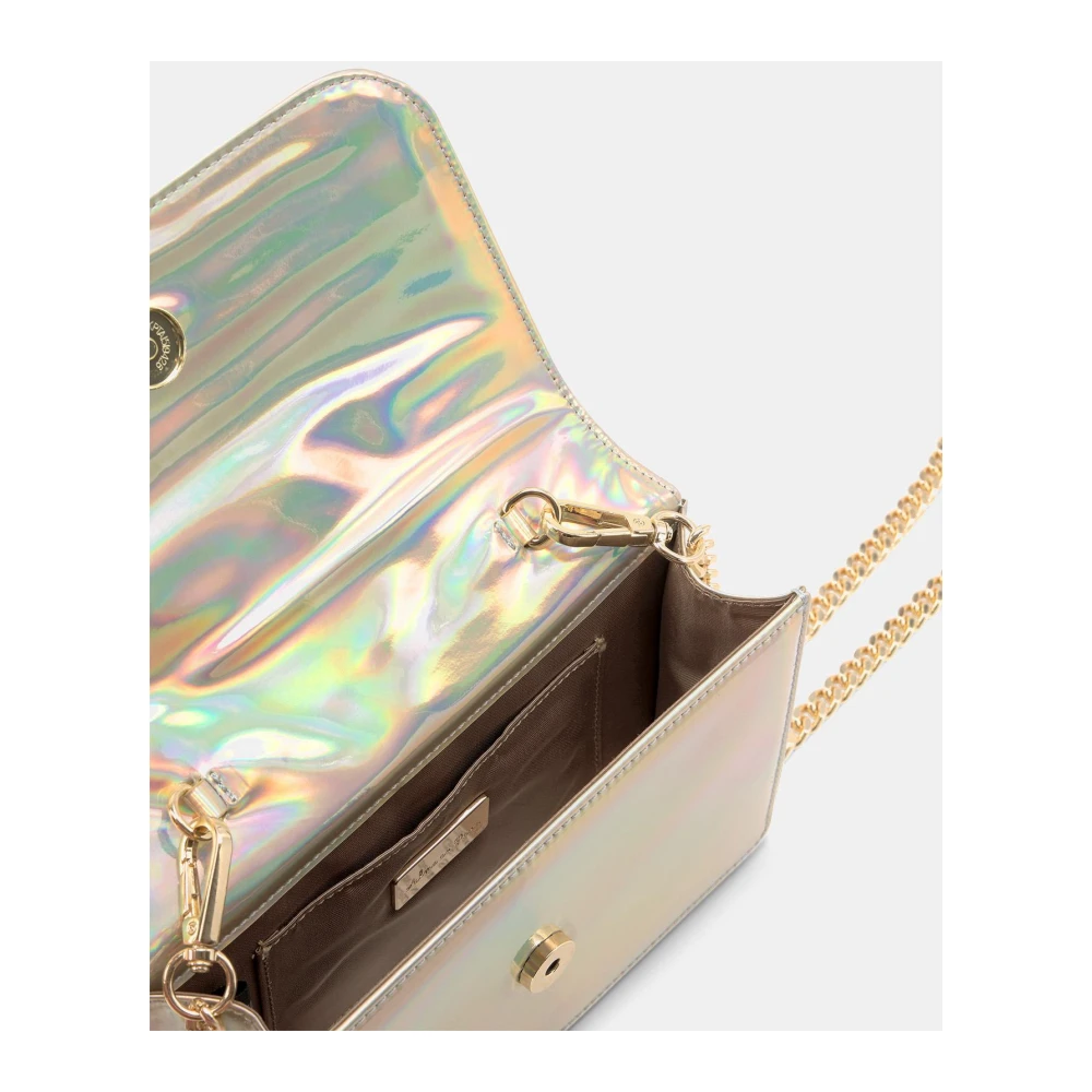 Alma en Pena Jewel Flap Schoudertas Yellow Dames