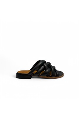 black-woven-low-heel-sandals