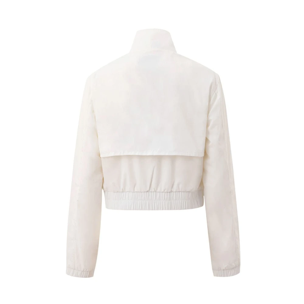 Casablanca Polyester Pullover in Weier Stijl White Dames