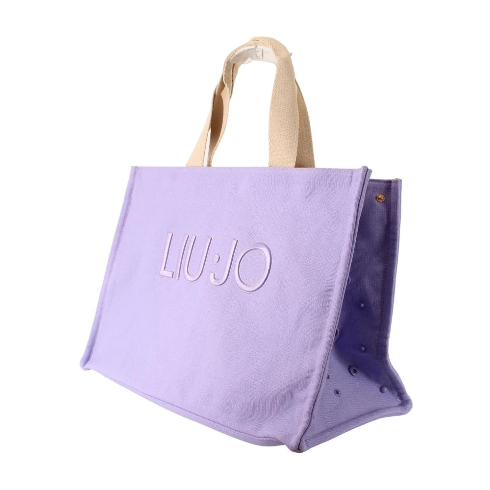 Liu Jo Stijlvolle Shopper Tas Purple Dames