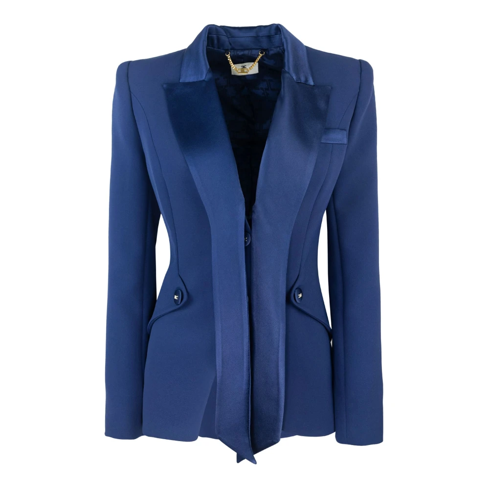 Jackets > Blazers - - Elisabetta Franchi - Modalova