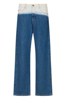 Jeans med degradé-effekt