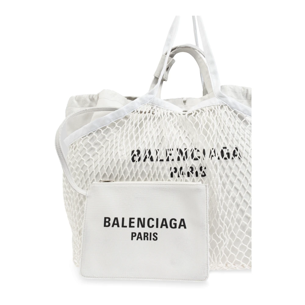 Balenciaga 24 7 Tote Shopper Tas Beige Dames