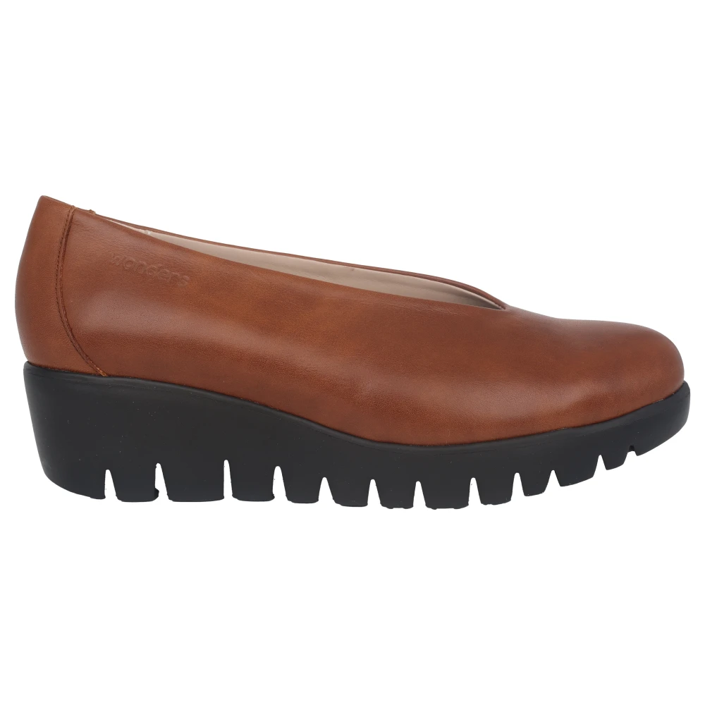 Wonders Vrouw Bruin Schoenen Dames, 40 Eu, E Dames Loafer - Stijlvol Schoeisel