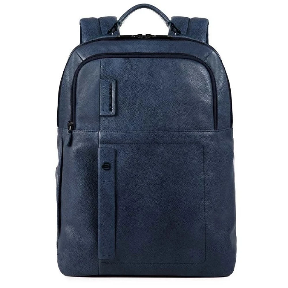 Piquadro Men's Blue Backpack With Internal Laptop Pocket