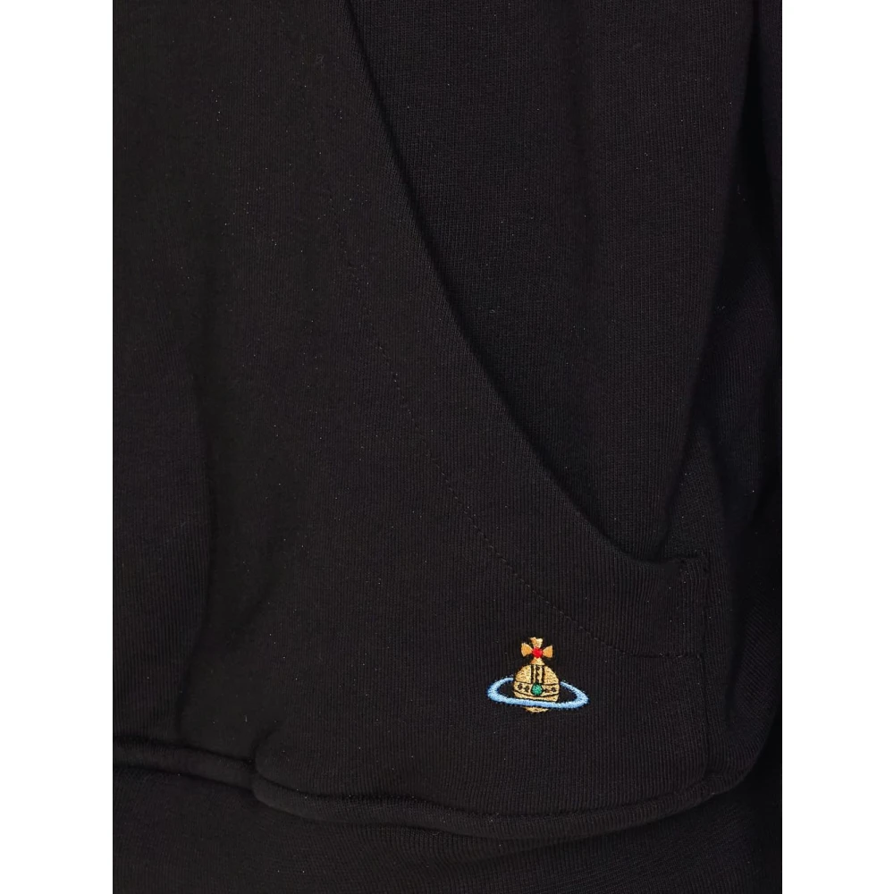Vivienne Westwood Zwarte hoodie met zak Black Heren