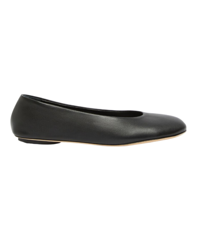 black-ballerina-flat-shoes