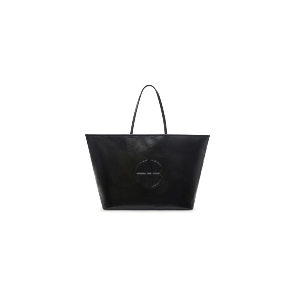 Anine Bing Zwarte Emma Tote Tas Black Dames