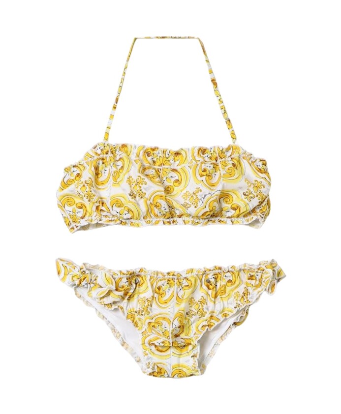 maillot-de-bain-bikini-a-volants-jaune