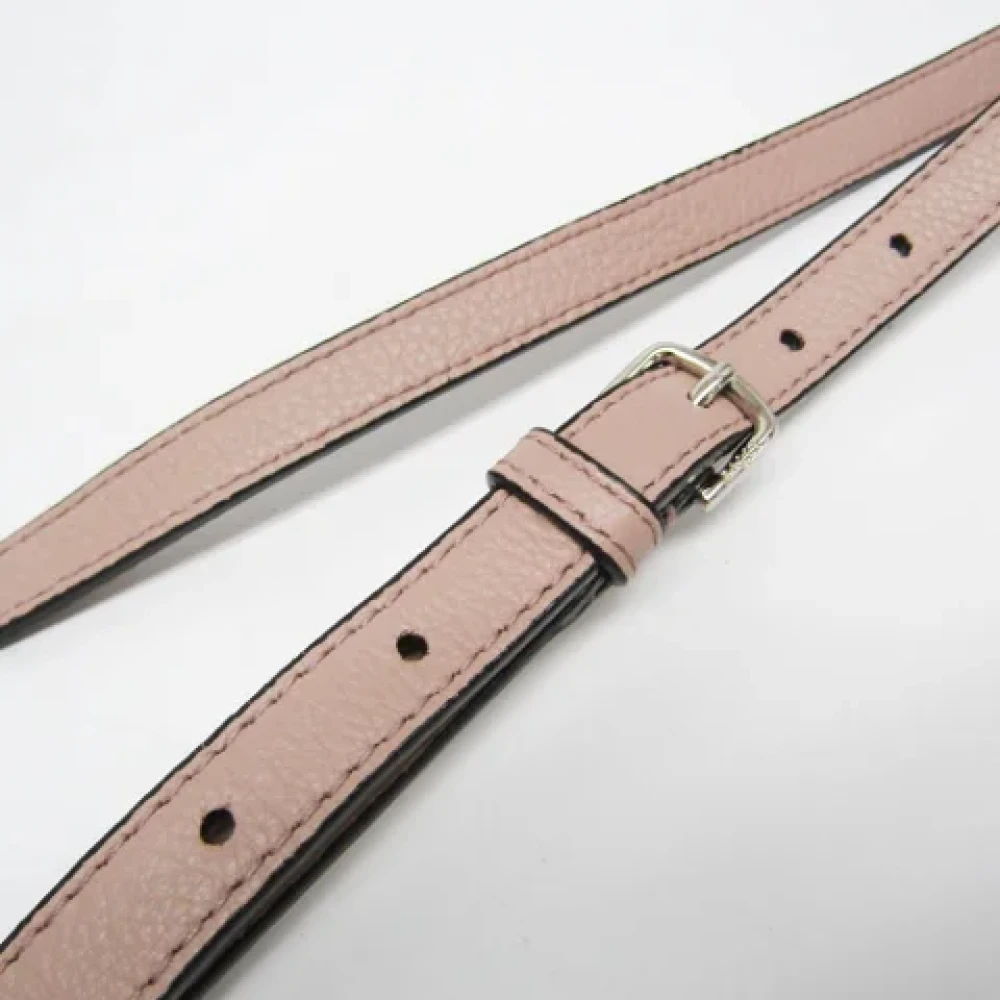 Bally Pre-owned Leather shoulder-bags Beige Dames