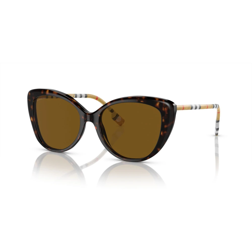 Burberry , Dark Havana Polarized Sunglasses Brown Polarized lenses, BE4407 385483, Mojo Glasses - Image 5