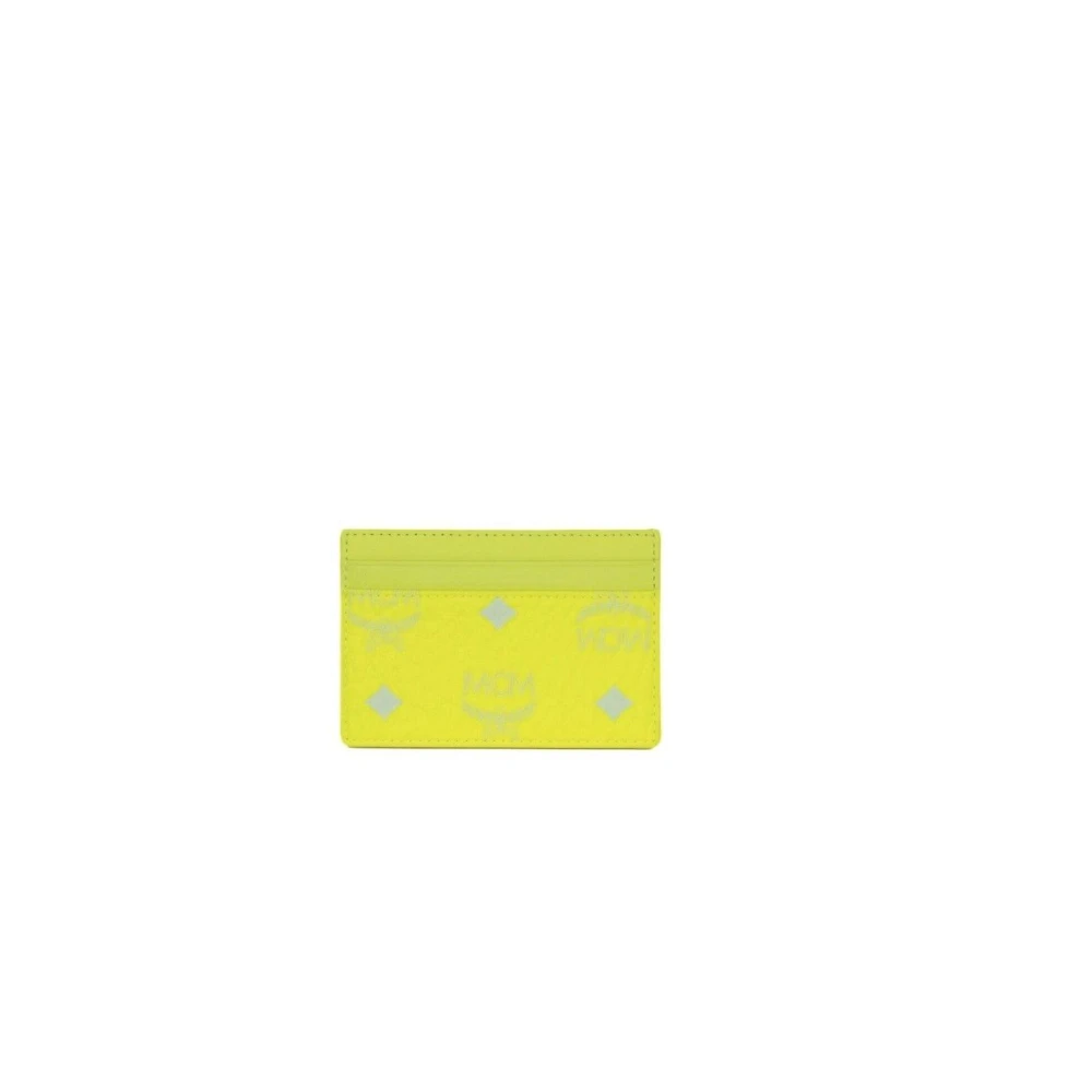 MCM Neon Gele Kaarthouder Spectrum Diamond Yellow Dames