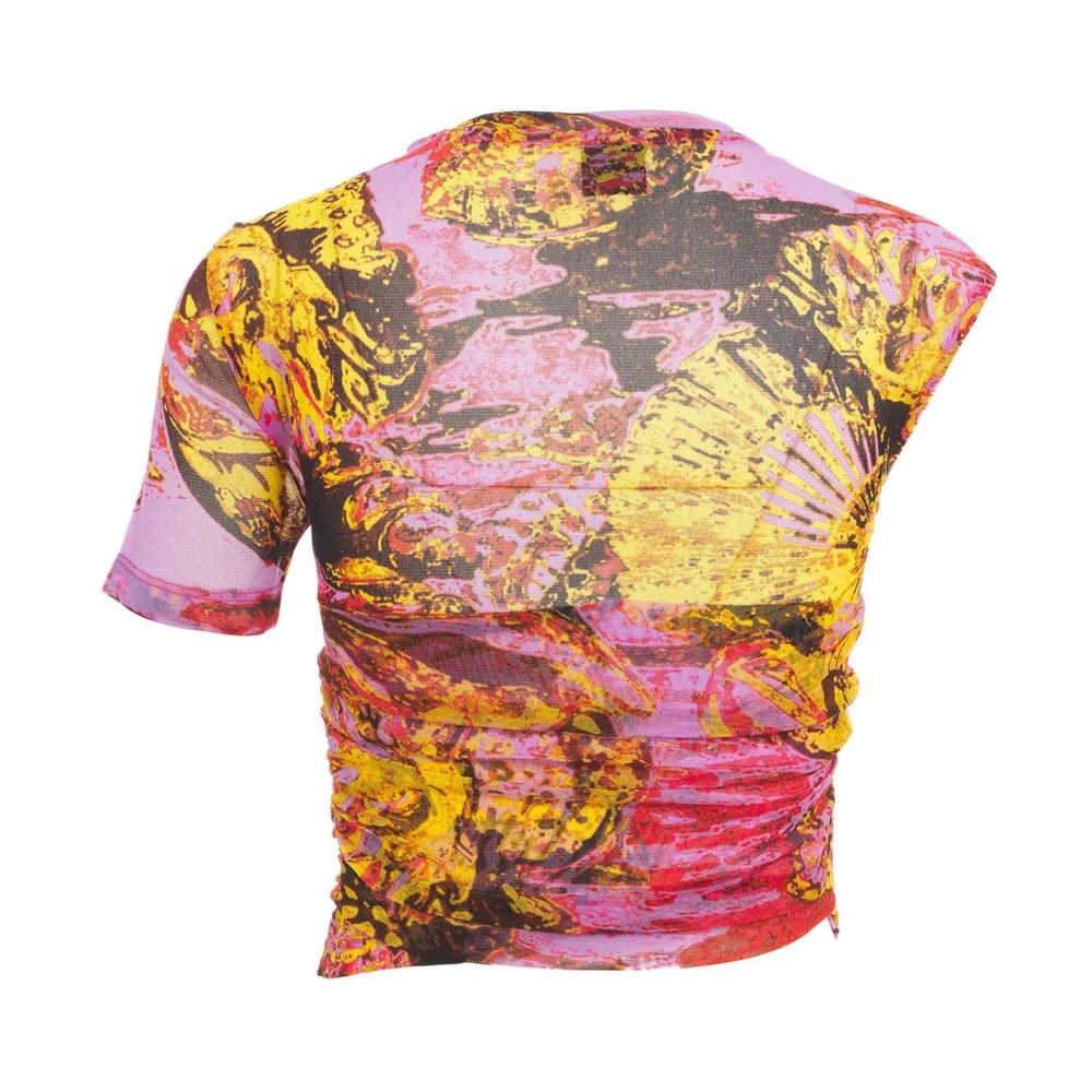 pinko Roze Ss24 Dames T-shirt Multicolor Dames