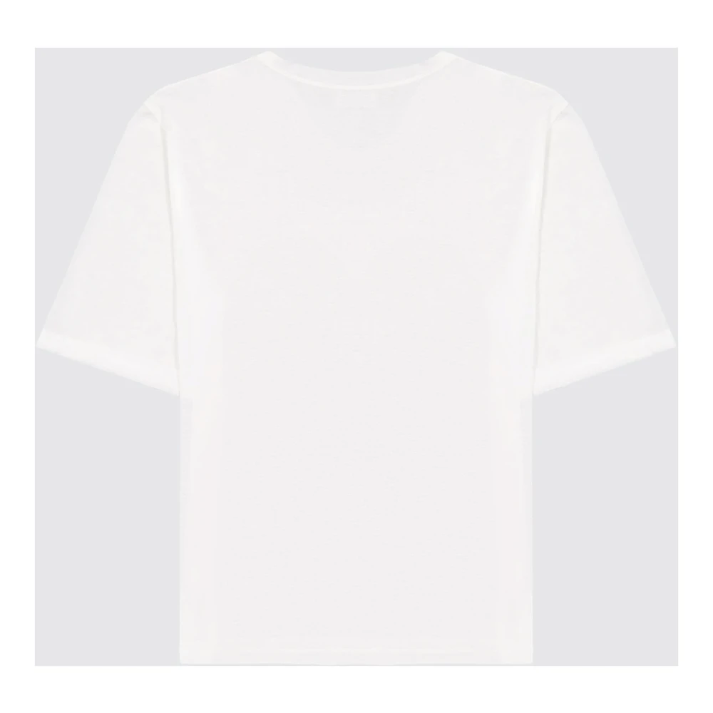 Laneus Klassiek Wit T-shirt White Heren
