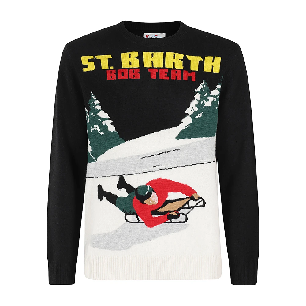 MC2 Saint Barth Klassieke Crewneck Sweater Multicolor Heren