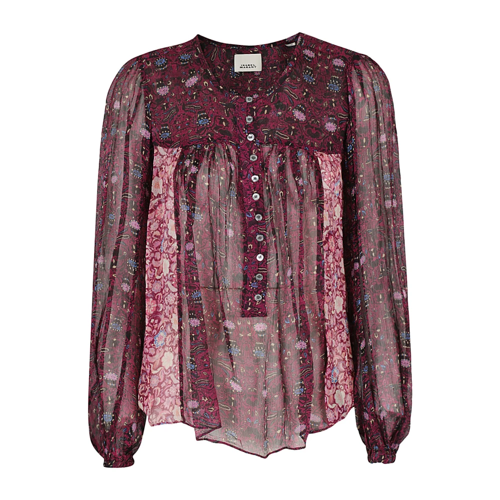 Isabel marant Elegant Ametissae Jurk Multicolor Dames