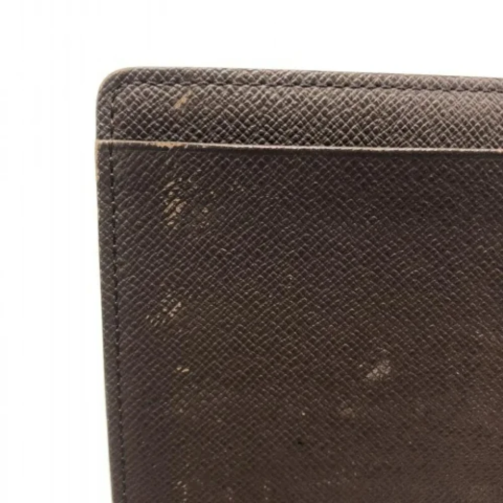 Louis Vuitton Vintage Pre-owned Canvas wallets Brown Dames