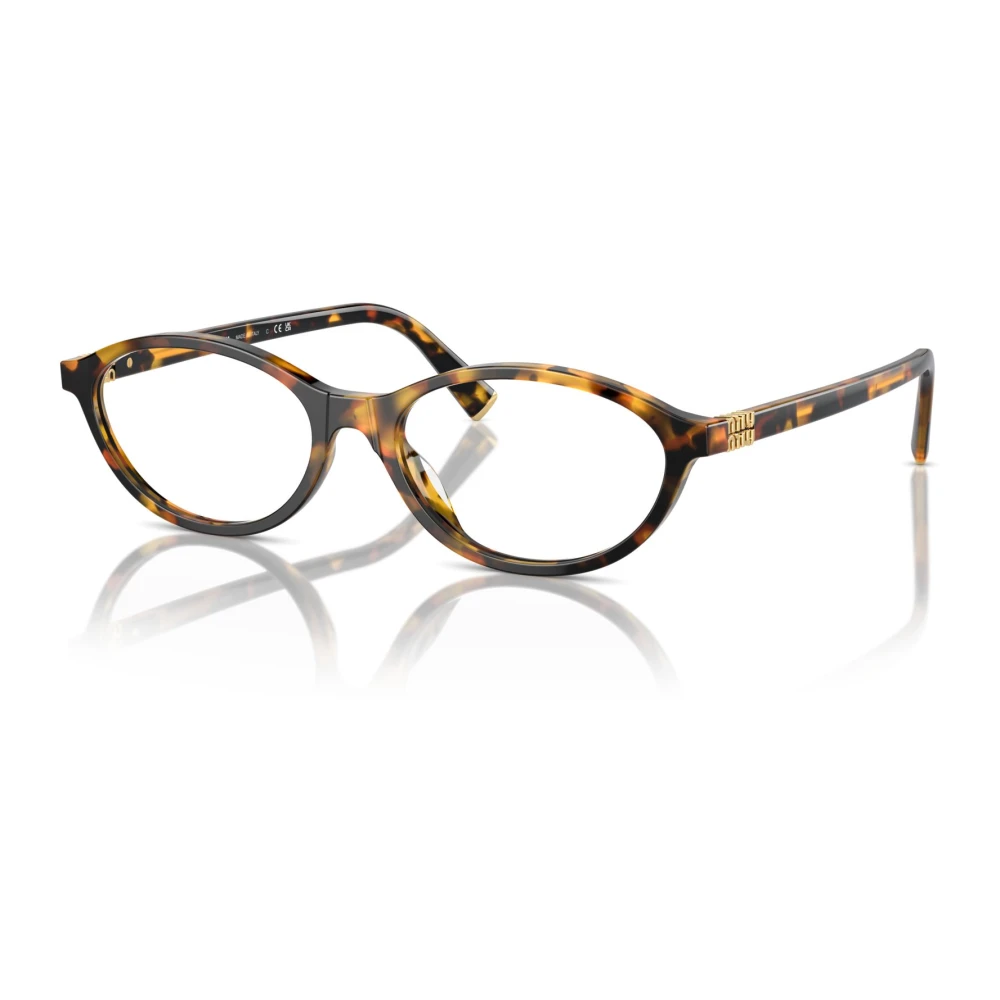 Miu Stijlvolle optische bril in zwart Brown Dames