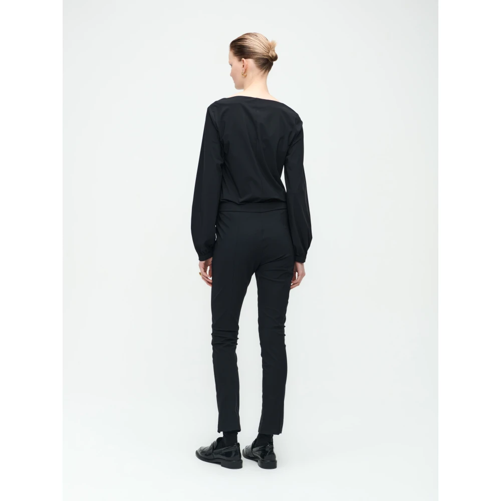 Jane Lushka Nina Top Technical Jersey | Zwart Black Dames