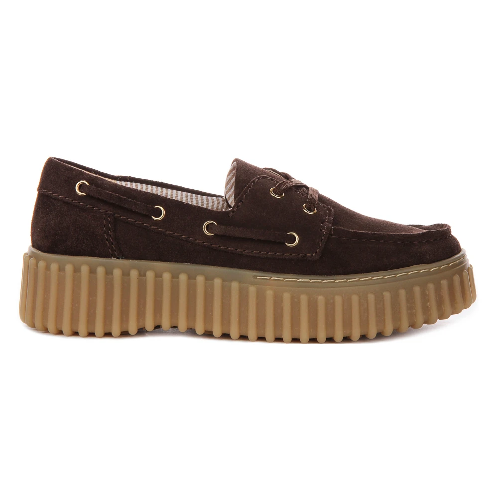 Clarks Women's Brown Boat Shoes, 5 Uk, Torhill Boat