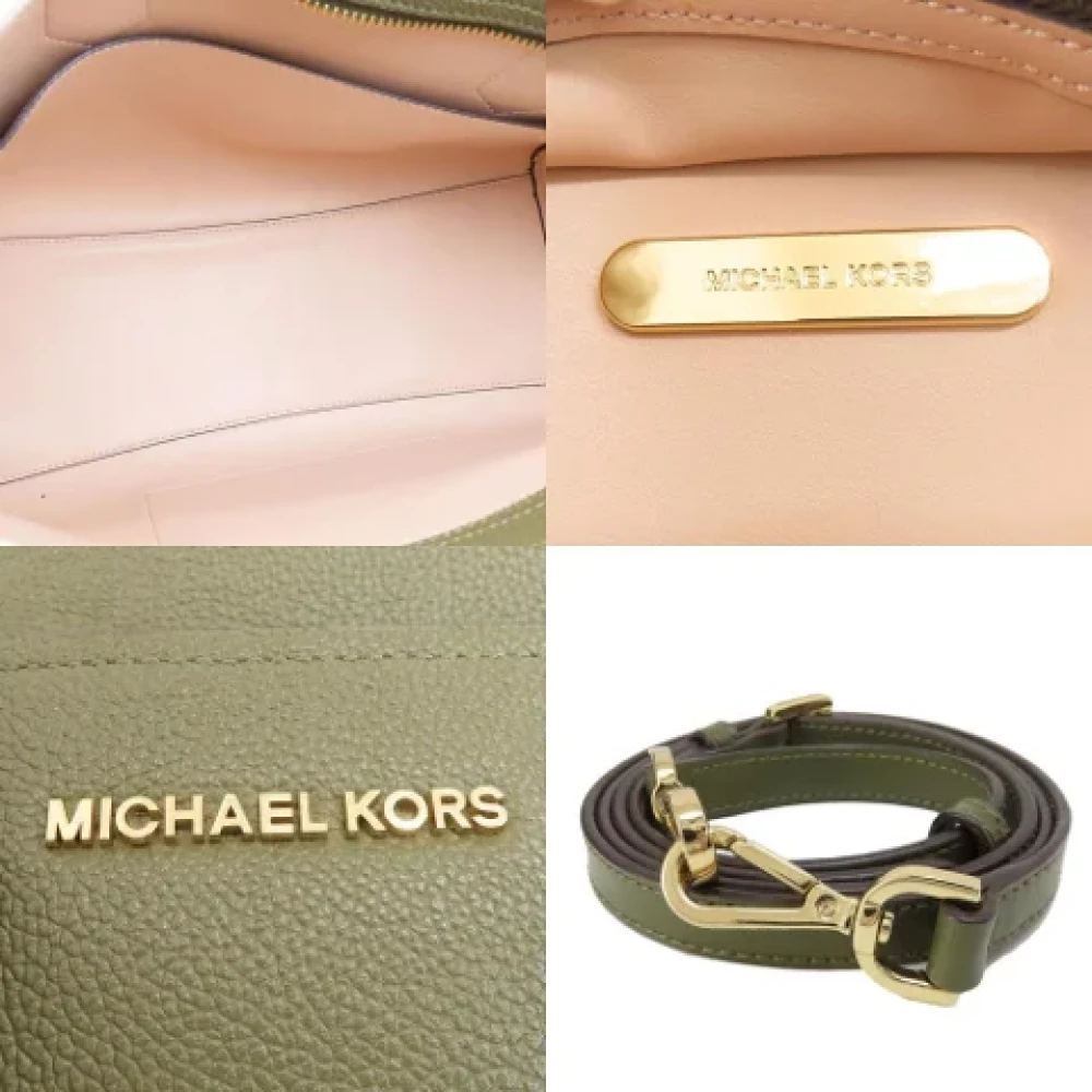 Michael Kors Pre-owned Leather handbags Green Dames
