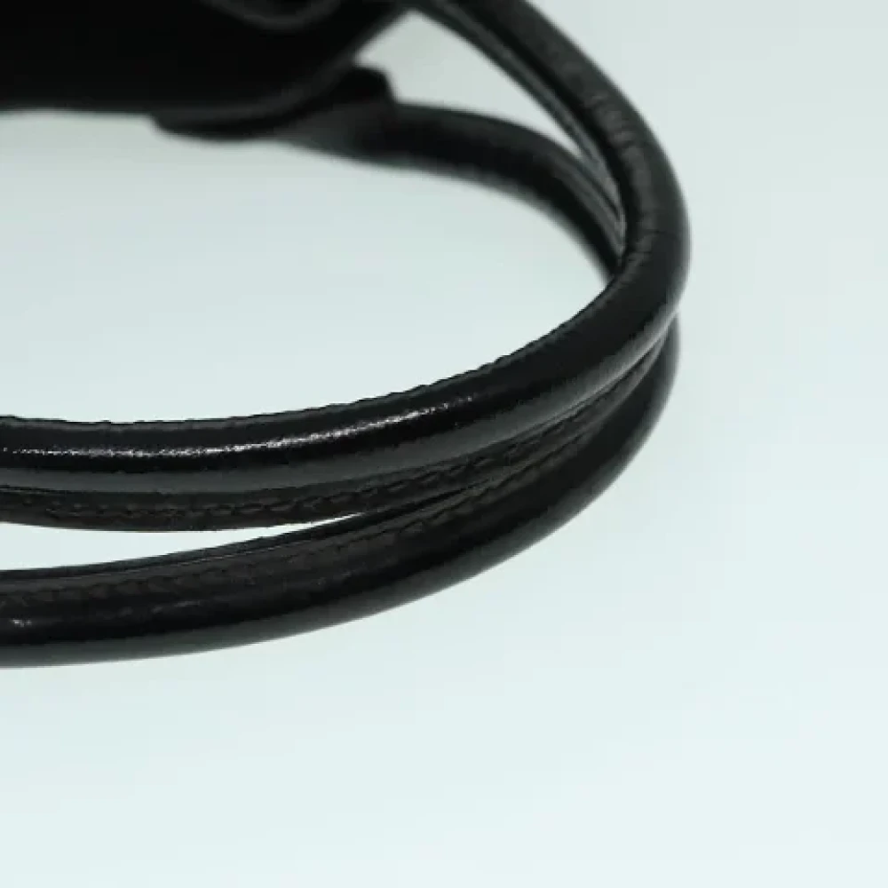 Salvatore Ferragamo Pre-owned Leather handbags Black Dames