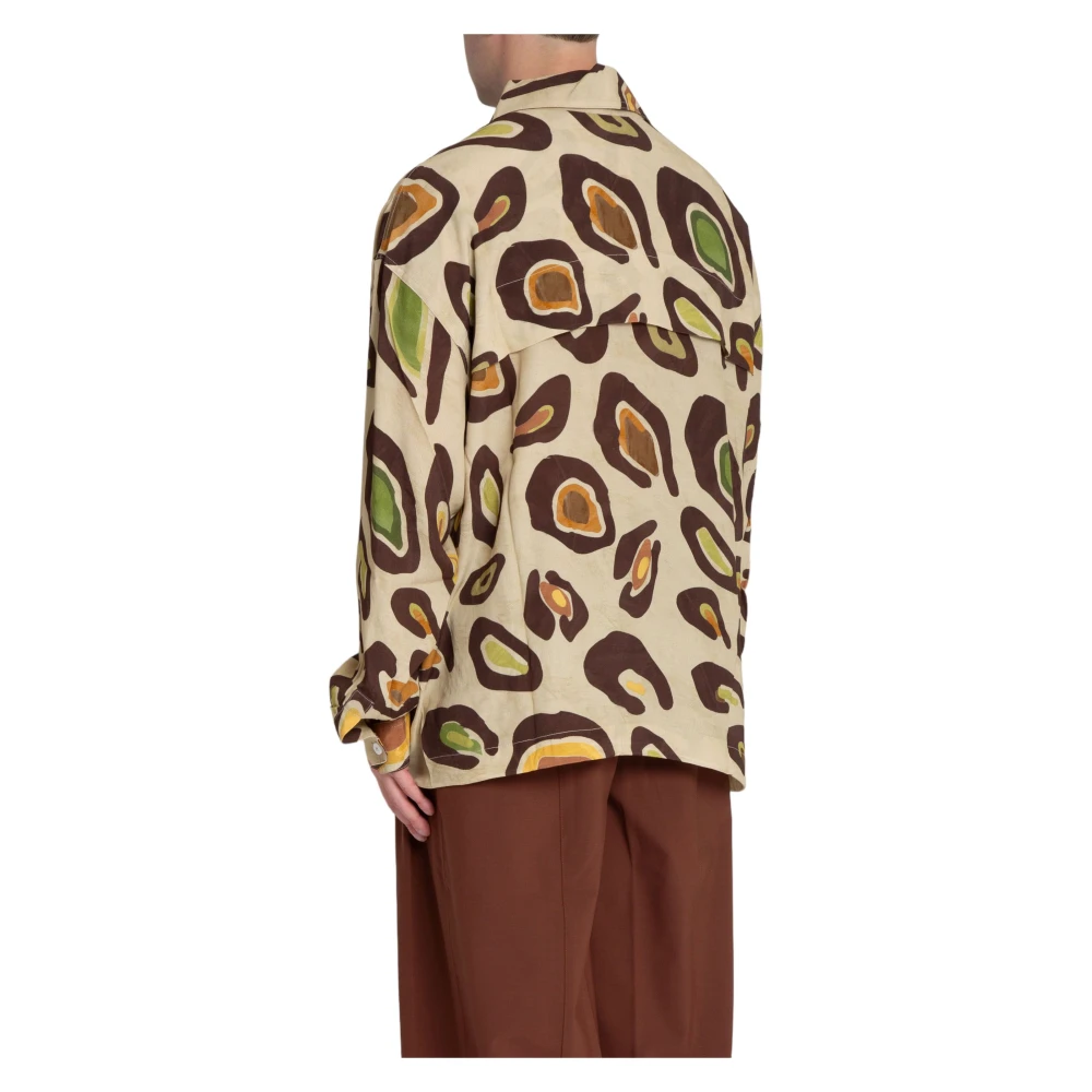 Bonsai Oversized Shirt in Collectiekleur Multicolor Heren