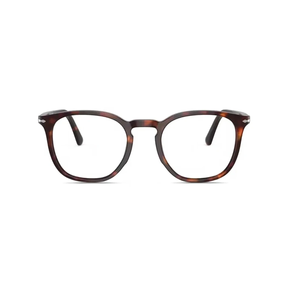 Persol Unisex Brown Glasses, 49 Mm, Optical Frame