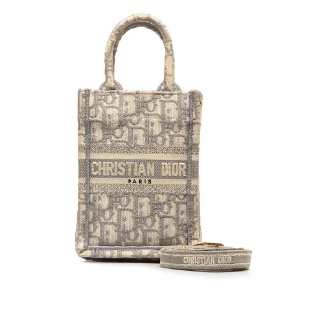Dior Vintage Pre-owned Cotton dior-bags White Dames