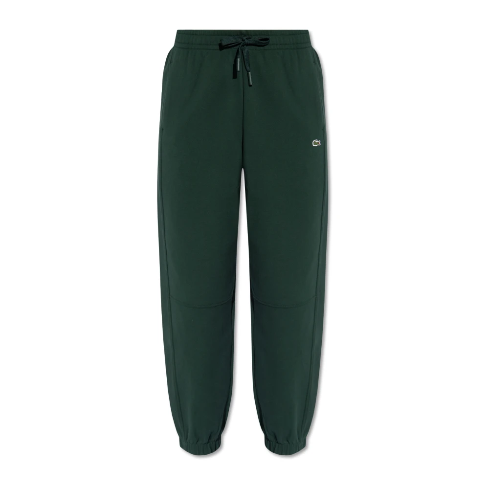 Lacoste Sweatpants met patch Green Dames