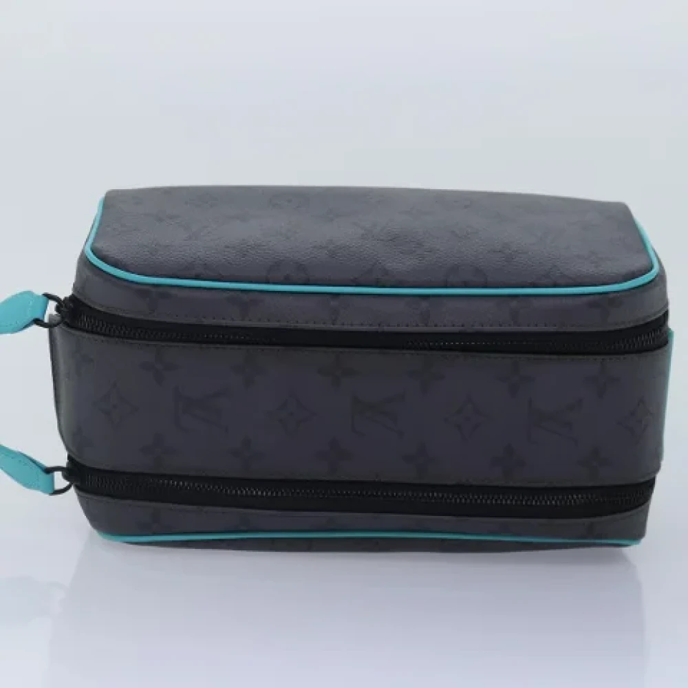 Louis Vuitton Vintage Pre-owned Canvas clutches Blue Dames