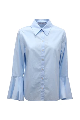 Camicia WO Bomulls-skjorta