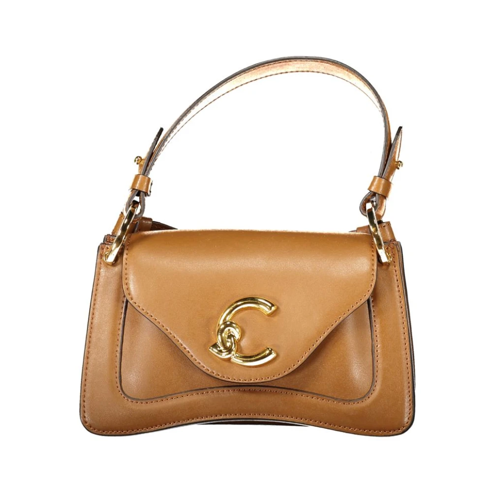 Coccinelle Women's Brown Handbags, One Size, Leather Handbag