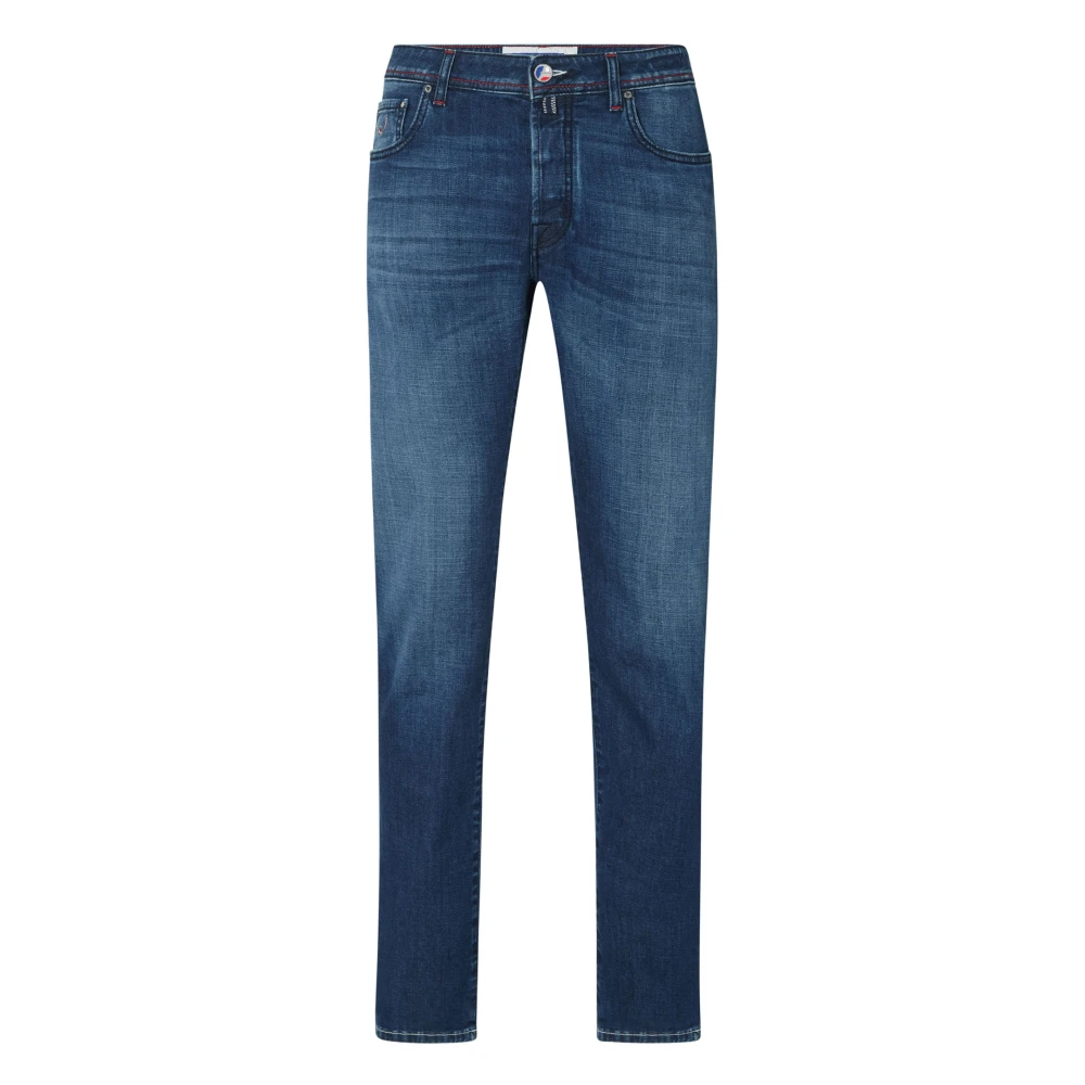 Jacob Cohën Slim Fit Denim Jeans Paris Label Blue Heren